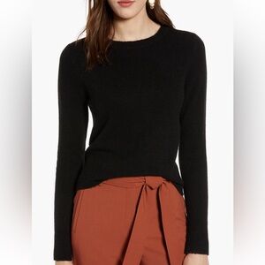 Halogen Crewneck Sweater Black size Small 4-6